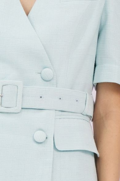 Gladis Mint Tweed Jacket - Nimisski