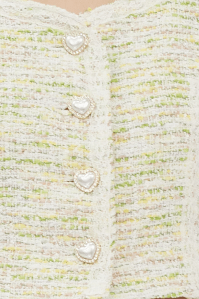 Gennie Green Tweed Jacket - Nimisski