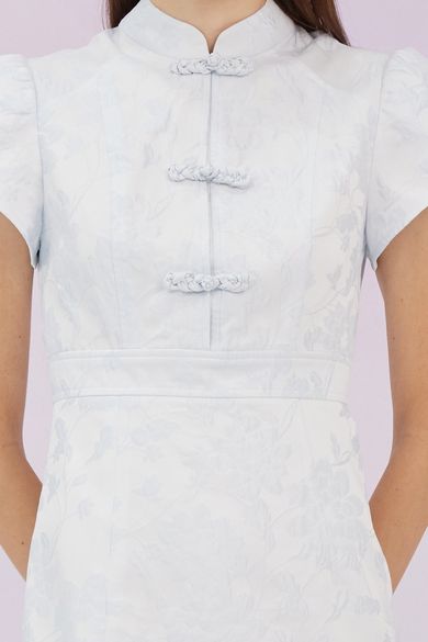 Gezelle Light Blue Cheongsam Dress