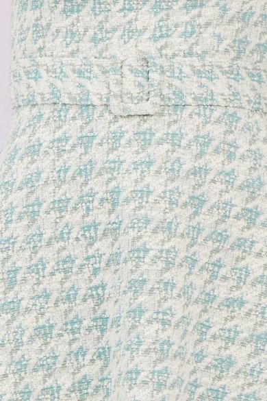 Gricelda Turquoise Tweed Dress - Nimisski