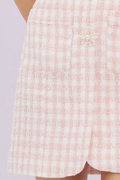 Gitana Pink Tweed Dress - Nimisski