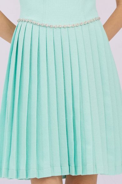 Galyn Green Spag Tweed Dress