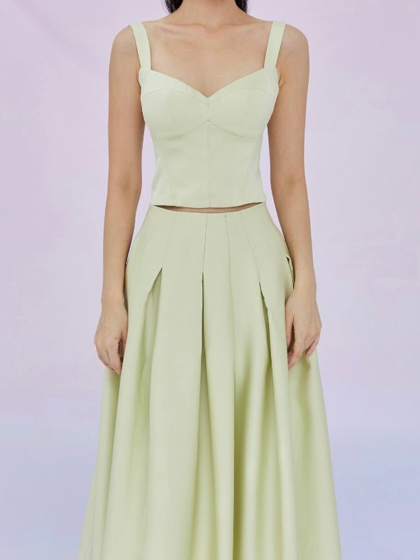 Giovana Green Padded Top - Nimisski