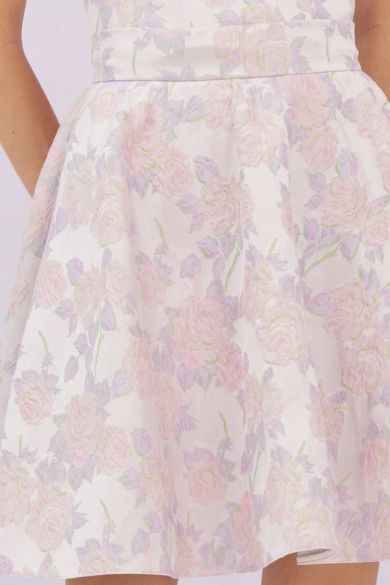 Gwenith Purple A Line Skirt - Nimisski