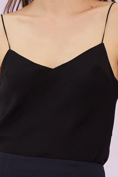 Giustina Black Spag Top - Nimisski