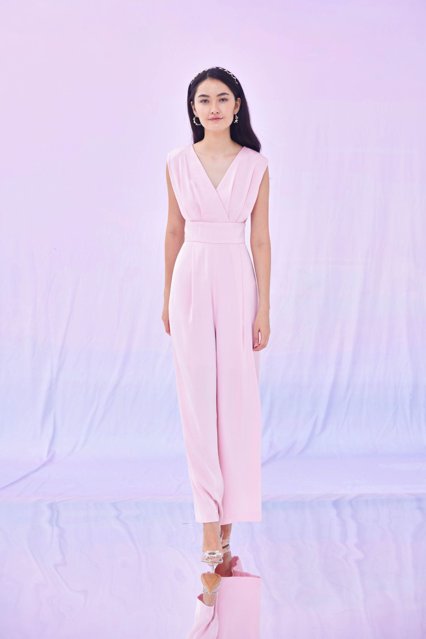 Gerda Pink Jumpsuit