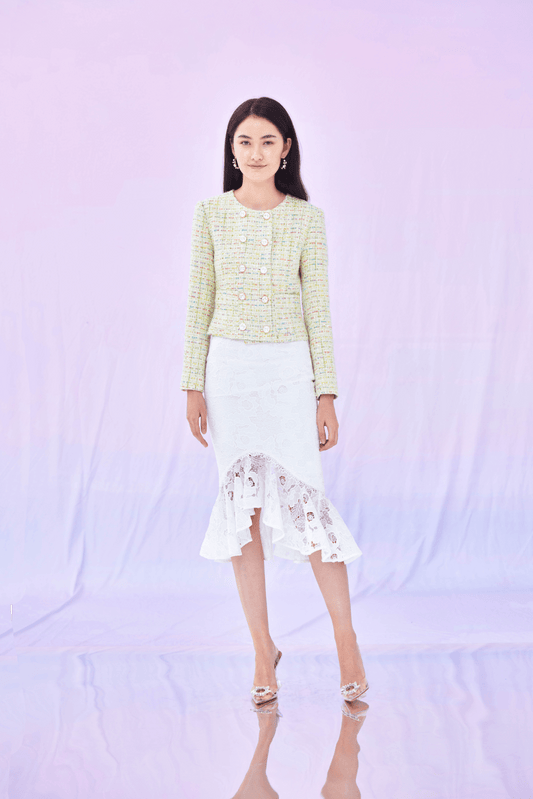 Gweneth Multicolour Tweed Jacket - Nimisski