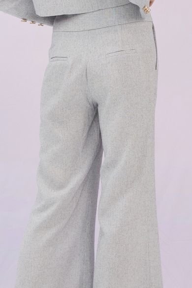 Gillie Grey Flare Pants - Nimisski