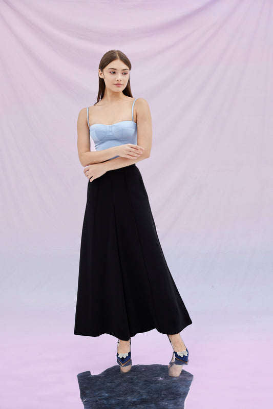 Felina Blue Bustier Top