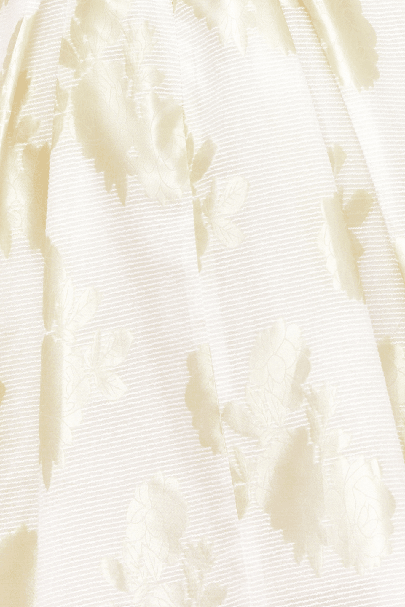 Anne White Jacquard Dress - Nimisski