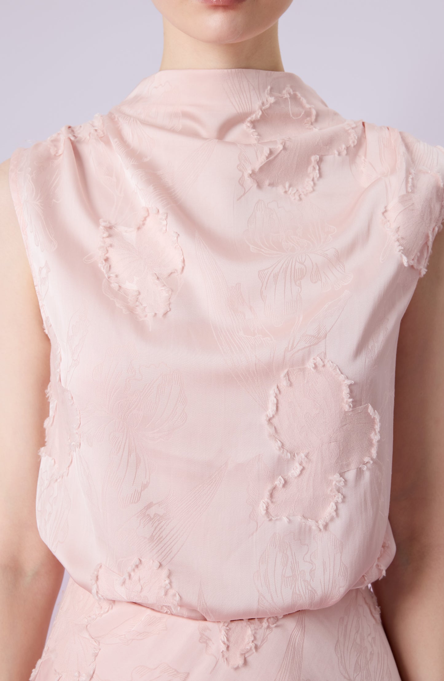 Jewella Light Pink Sleeveless Top