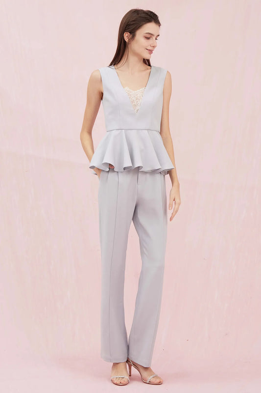 Allure Slate Blue Pants - Nimisski
