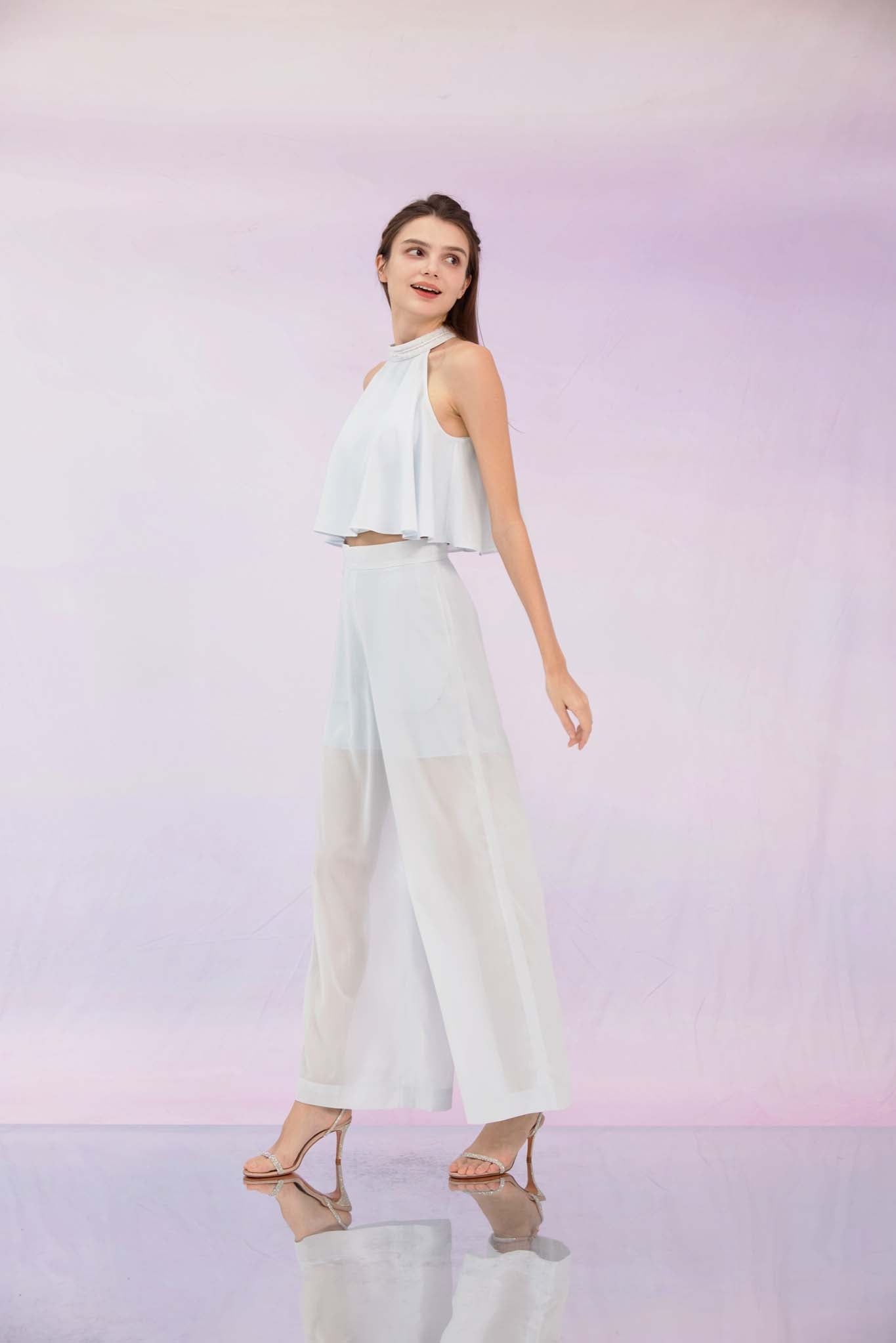 Gardner Blue Wide Pants