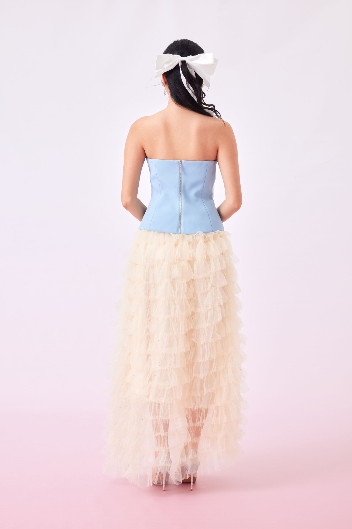 Georganna Sky Blue Tube Top