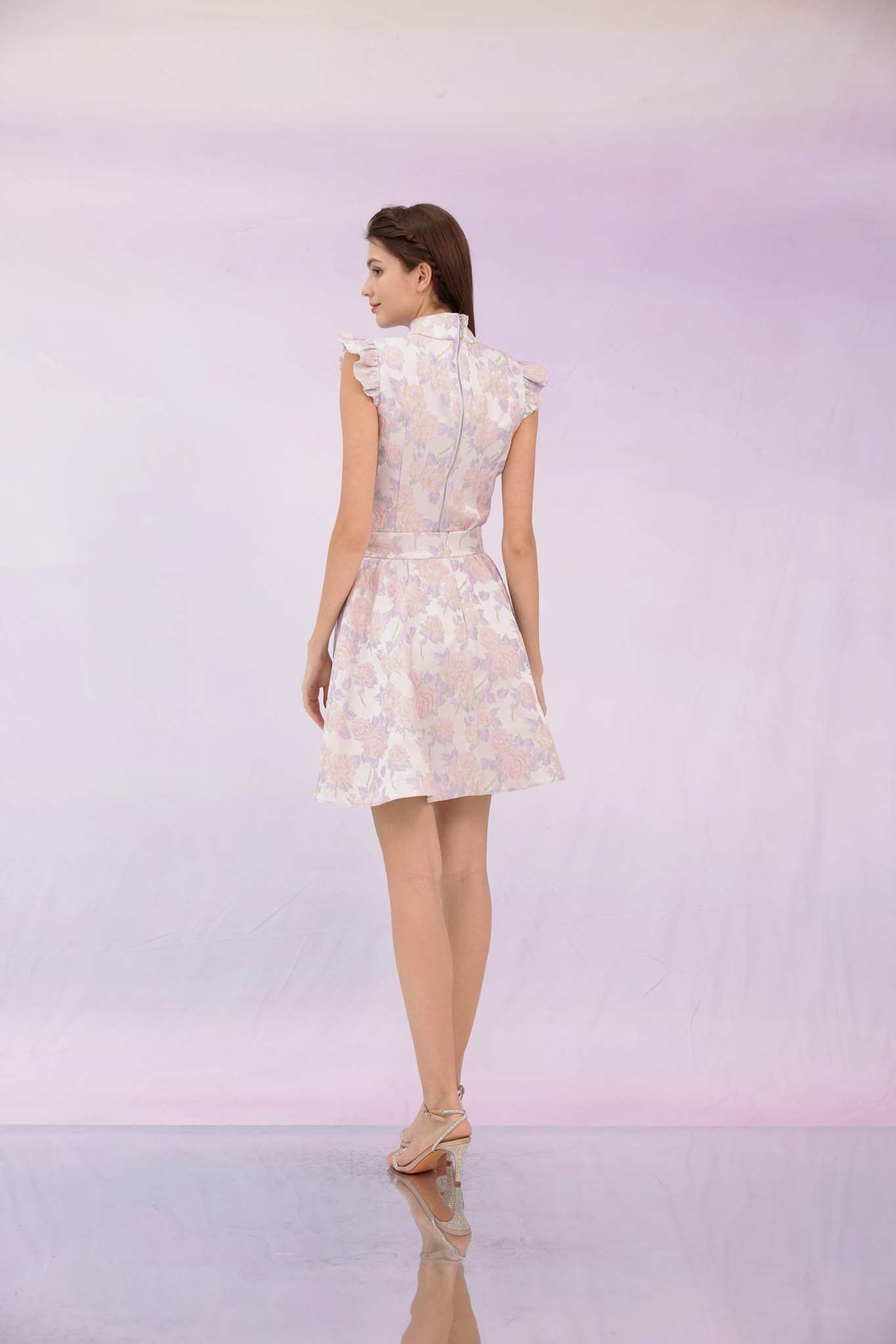 Gwenith Purple A Line Skirt