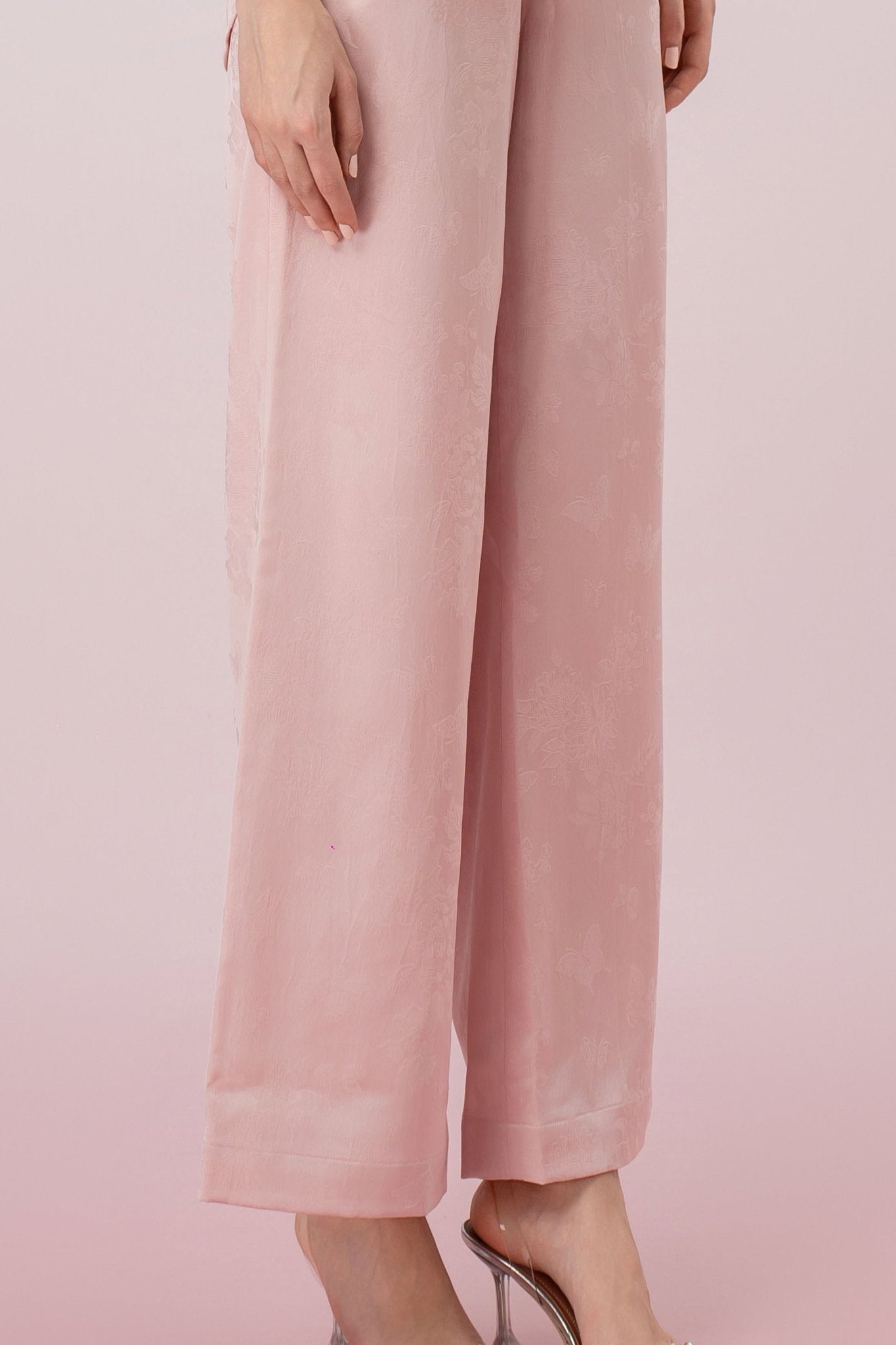 Galianna Pink Straight Pants - Nimisski