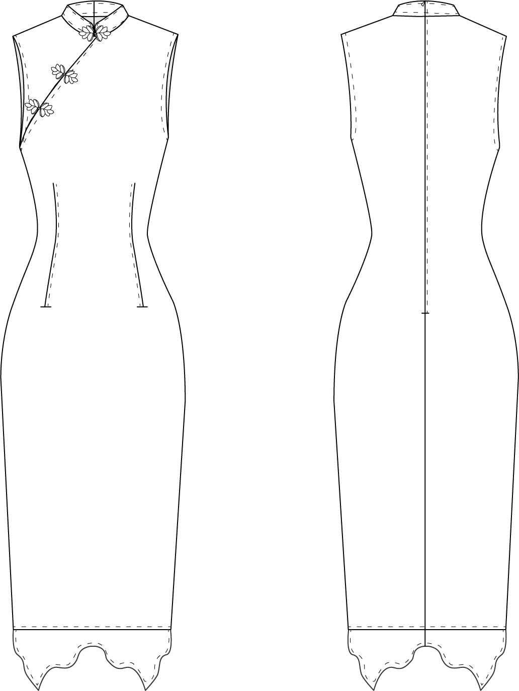 Glennetta Green With Sliver Sequin Sleeveless Dress - Nimisski