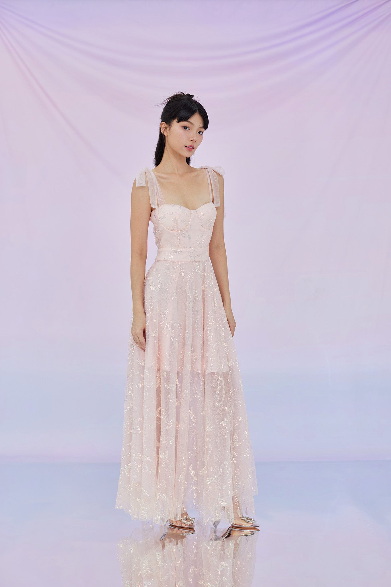 Ginebra Pink Sequin Dress
