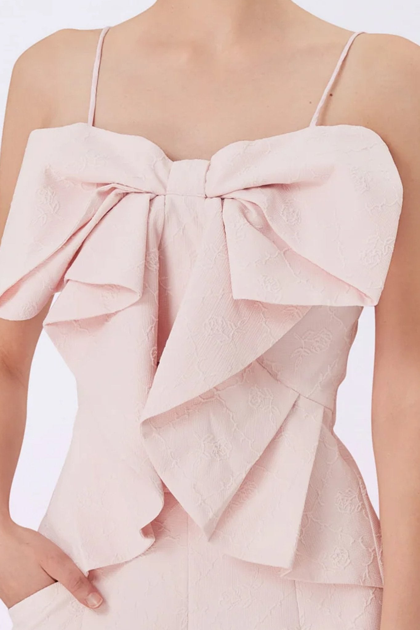 Gili Pink Ribbon Strap Top - Nimisski