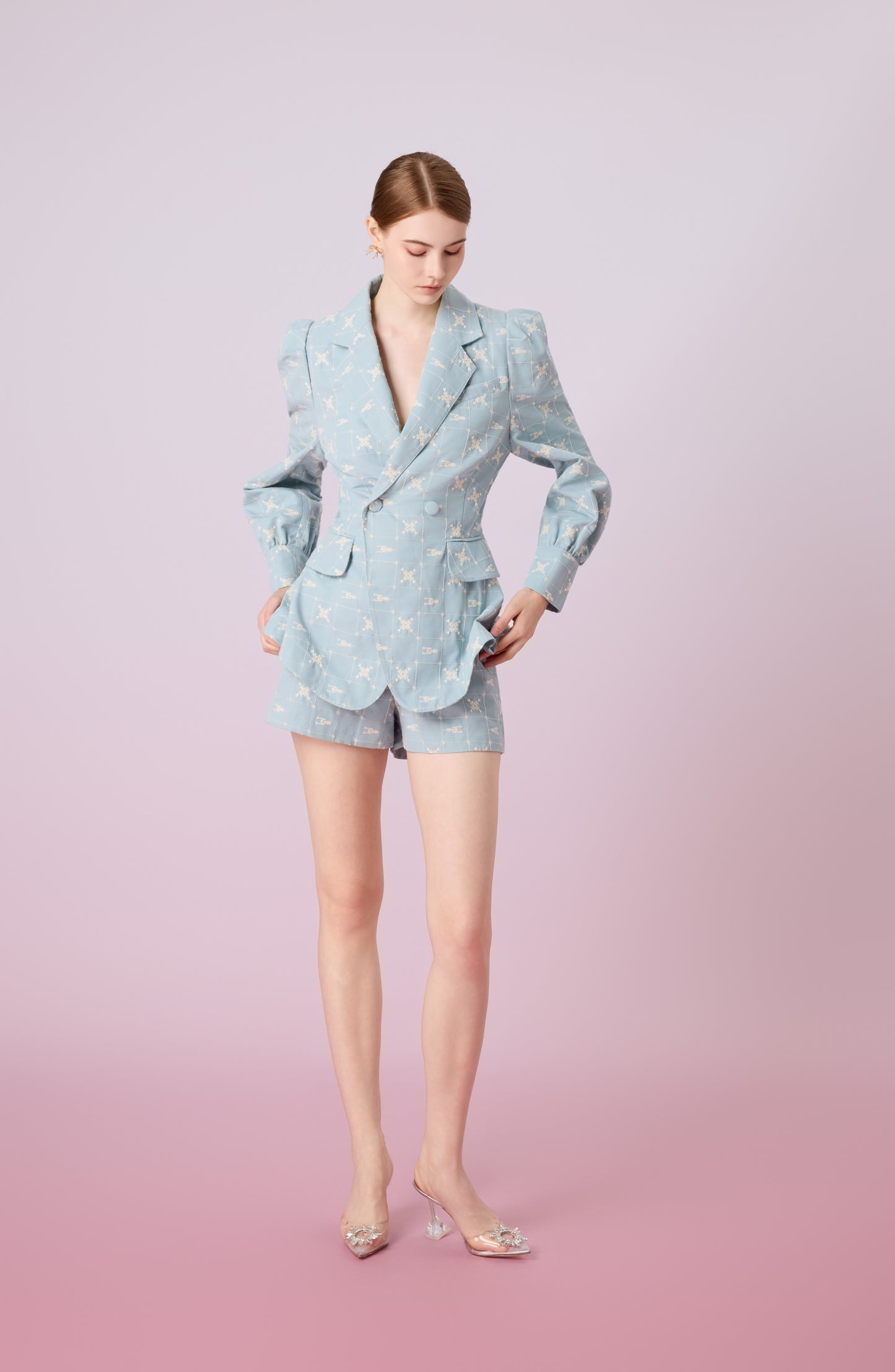 Jackalin Light Blue Shorts