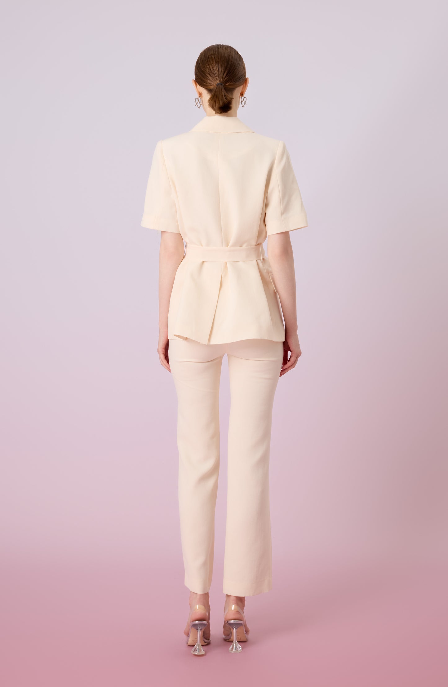 Gavrila Cream Straight Pants
