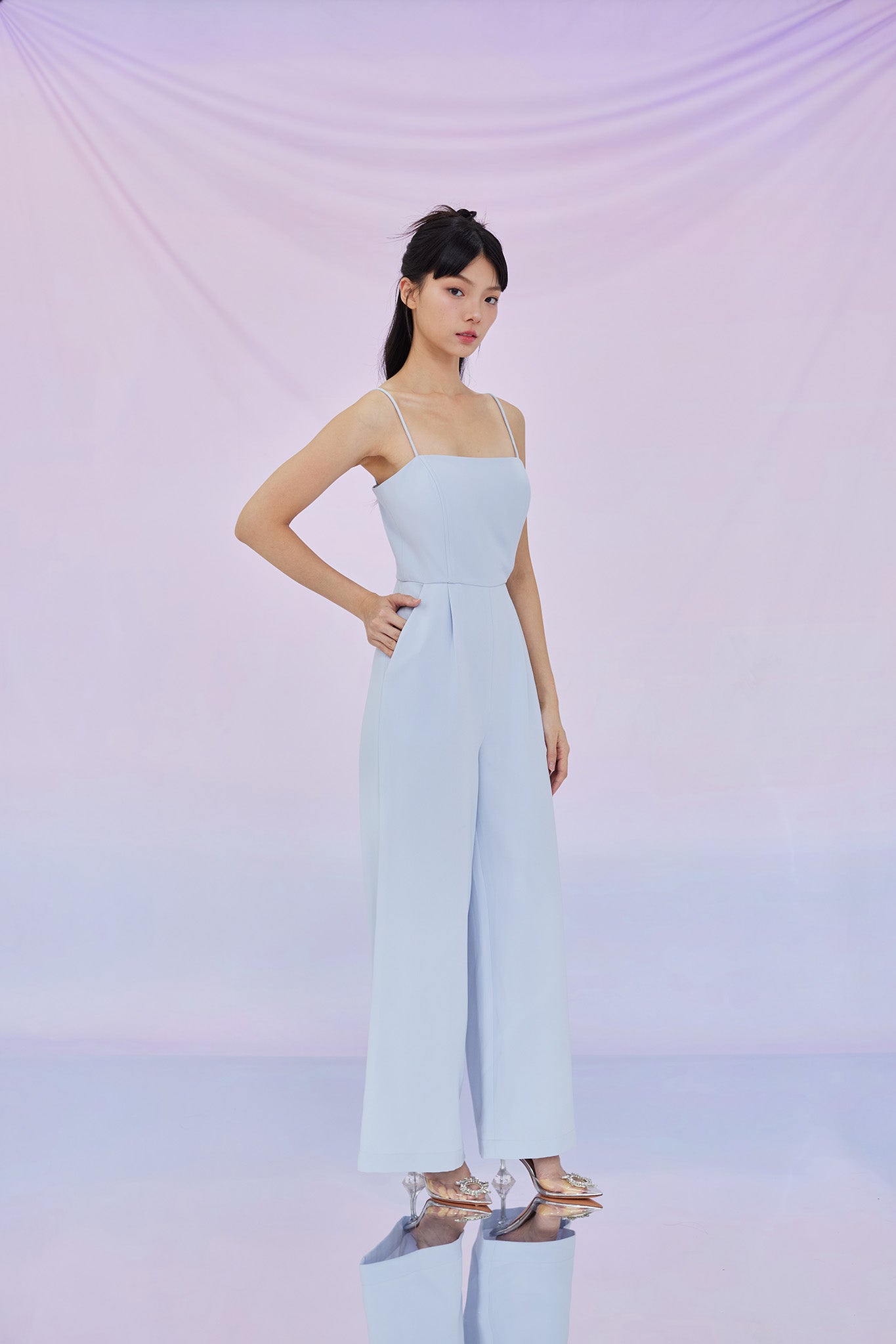 Gavrielle Lilac Jumpsuit