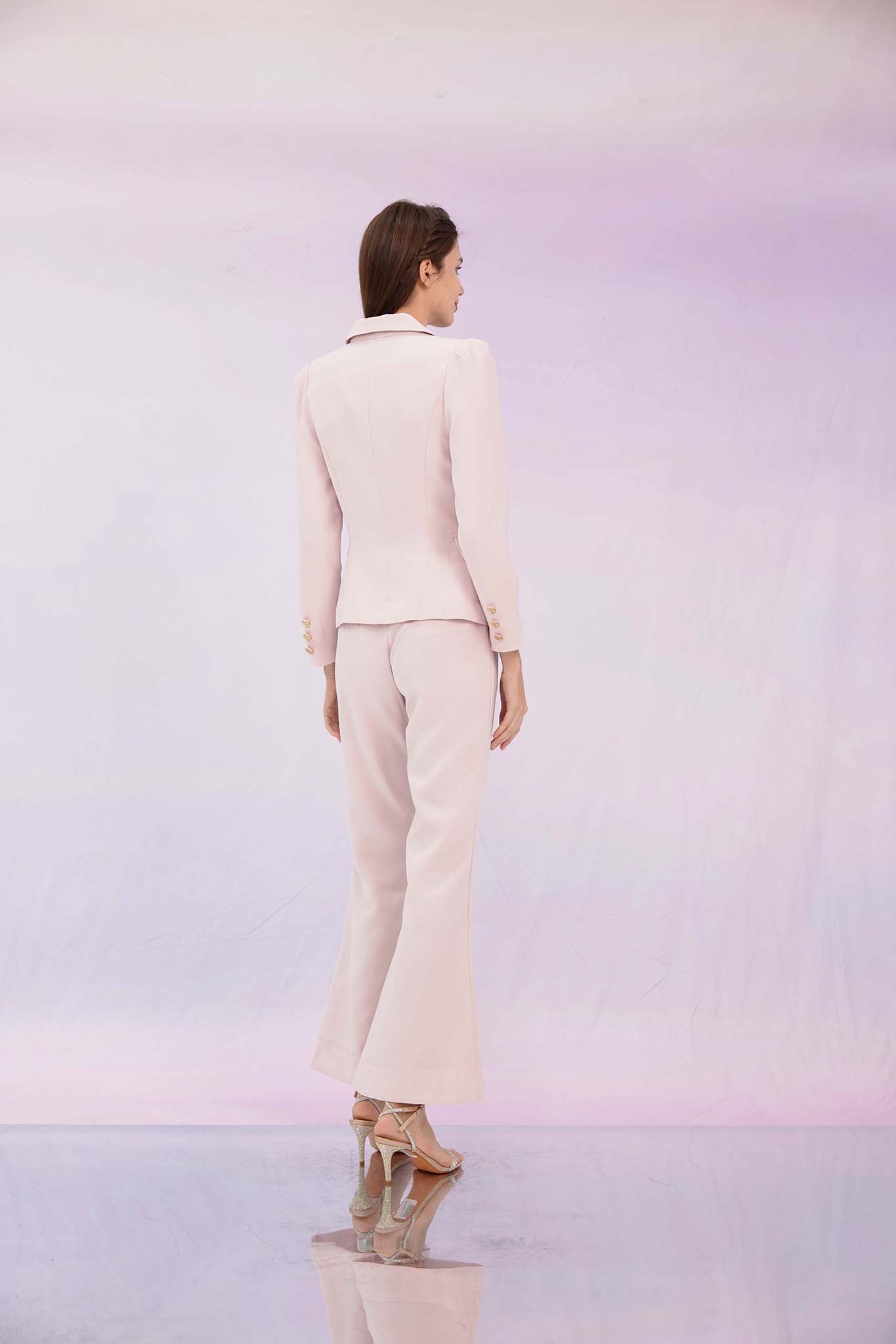 Gladiz Pink Flare Pants