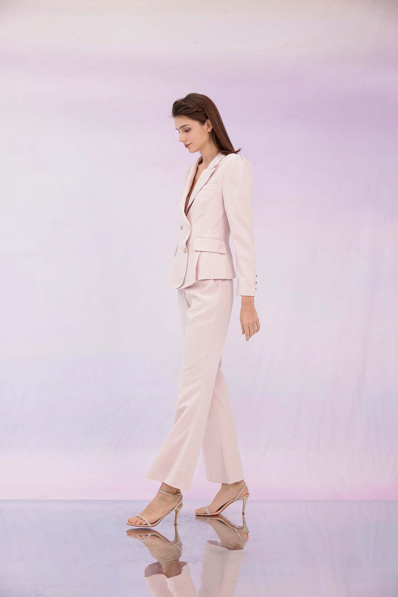 Gladiz Pink Flare Pants
