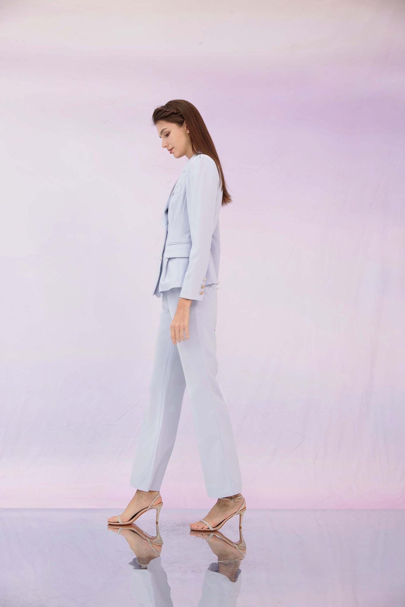 Gladiz Lavender Flare Pants