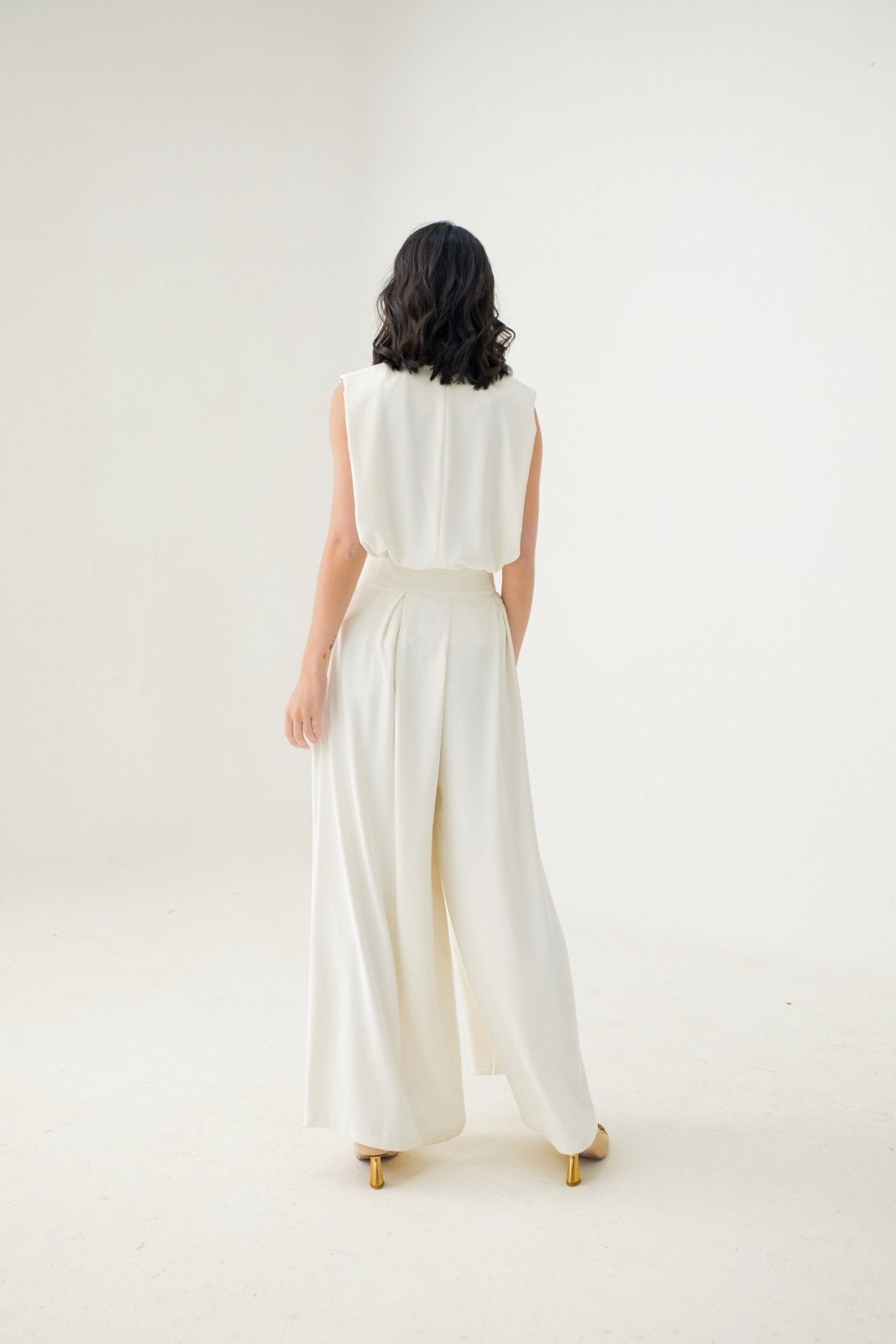 Elyssa White Top - Nimisski