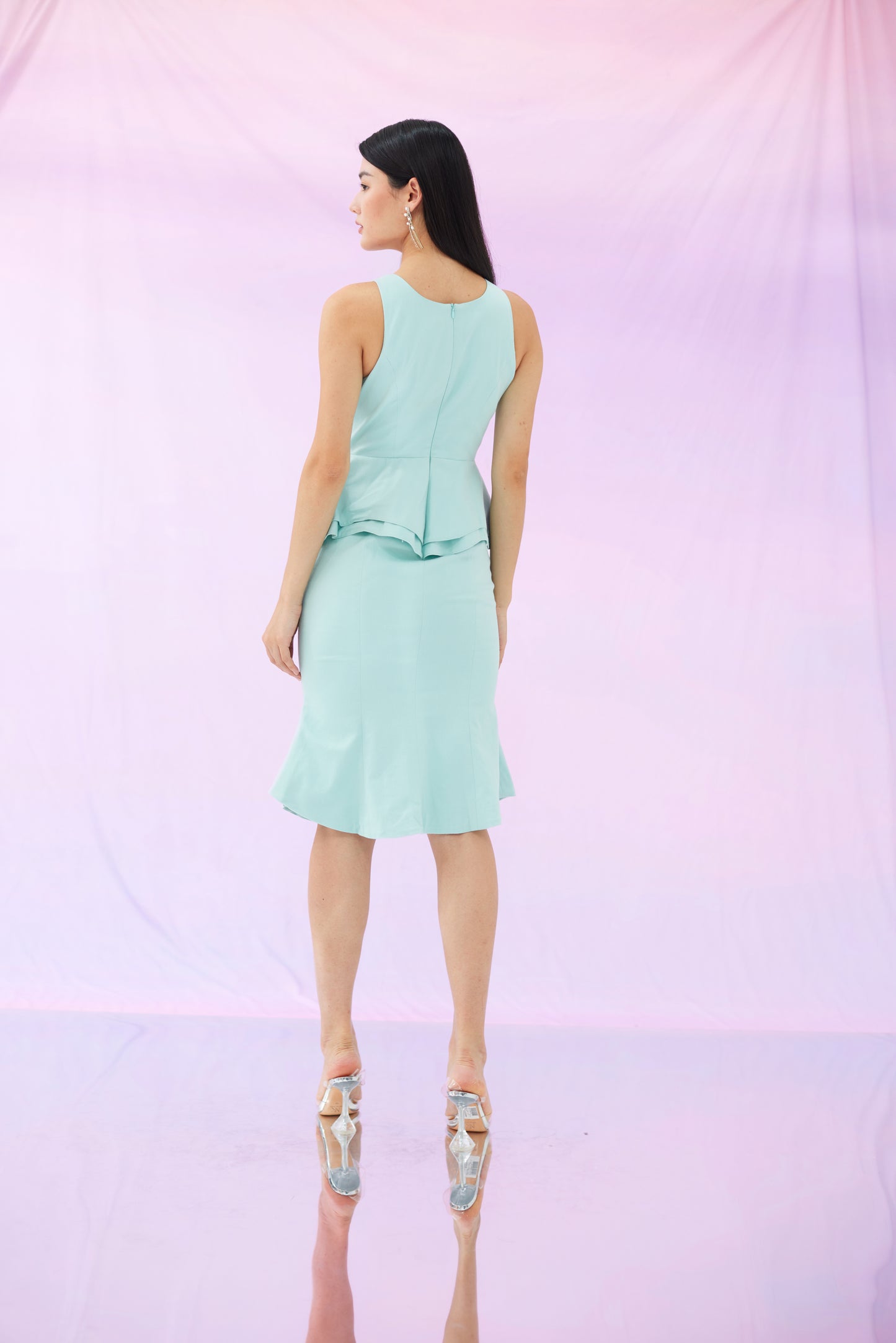 Gemini Turquoise Blue Dress