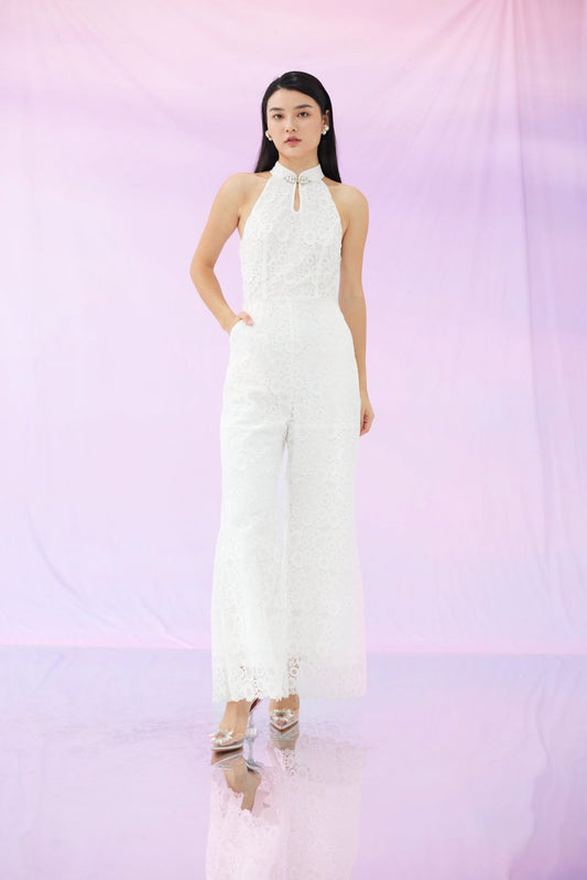 Giselle Lace Jumpsuit - Nimisski