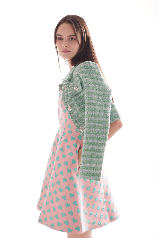 Glenn Green Love Pink Dress - Nimisski