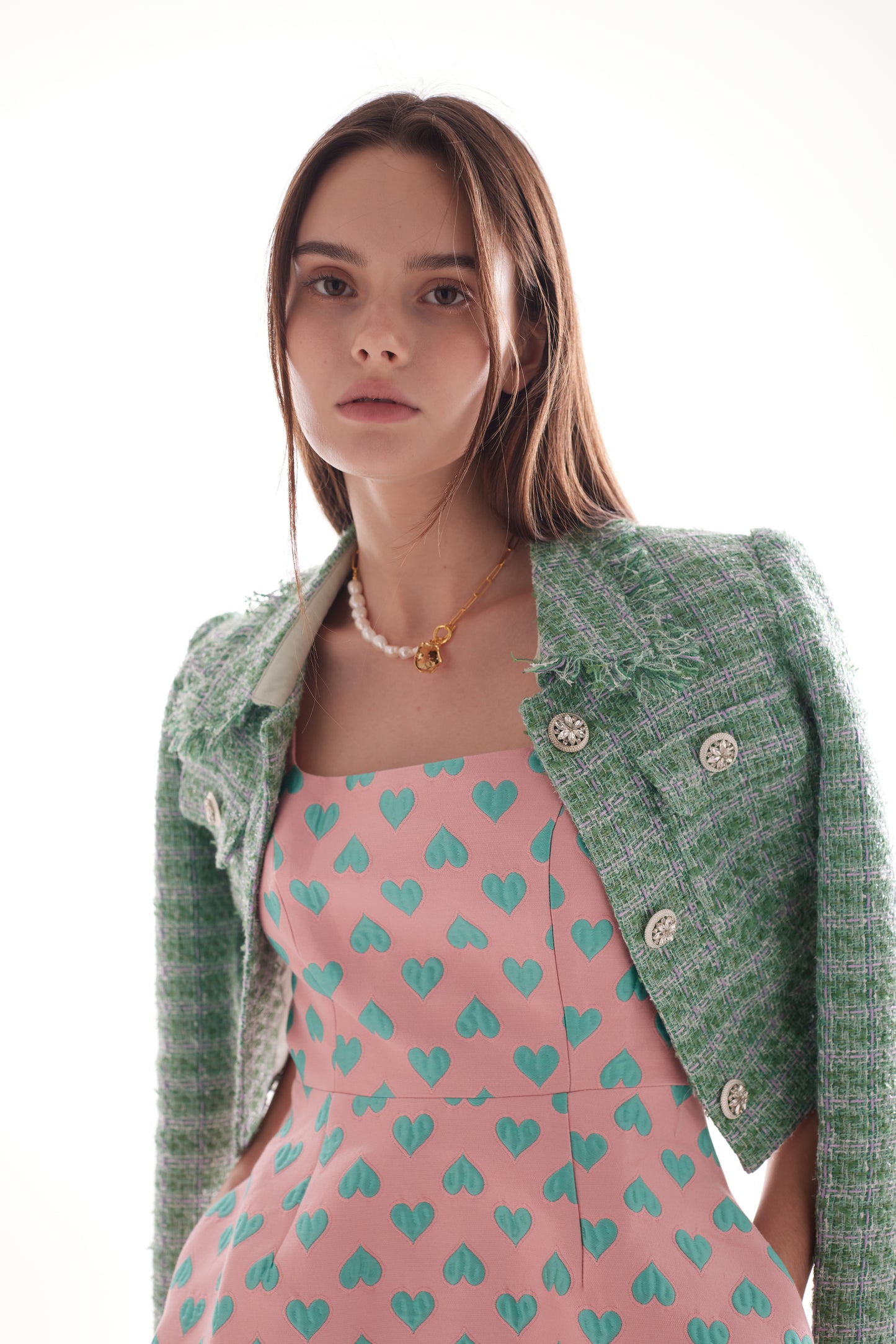 Glenn Green Love Pink Dress