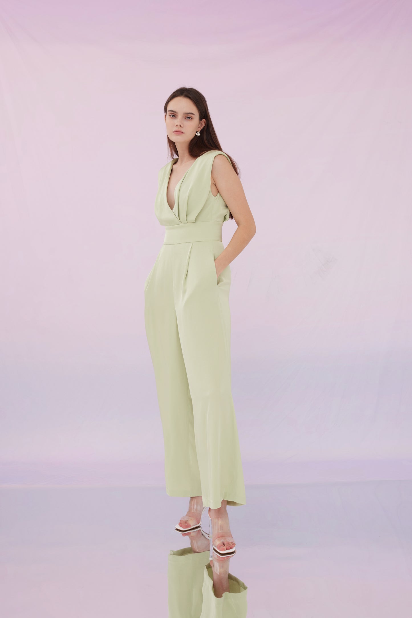 Gerda Jumpsuit Green