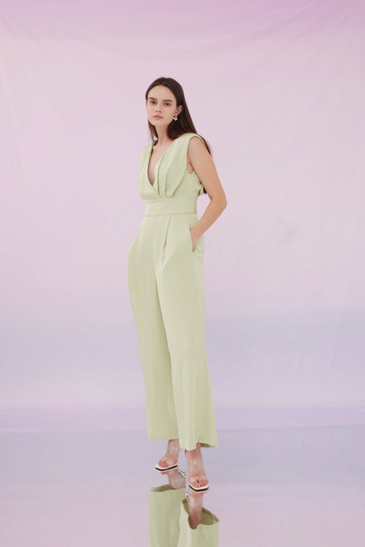 Gerda Jumpsuit Green - Nimisski