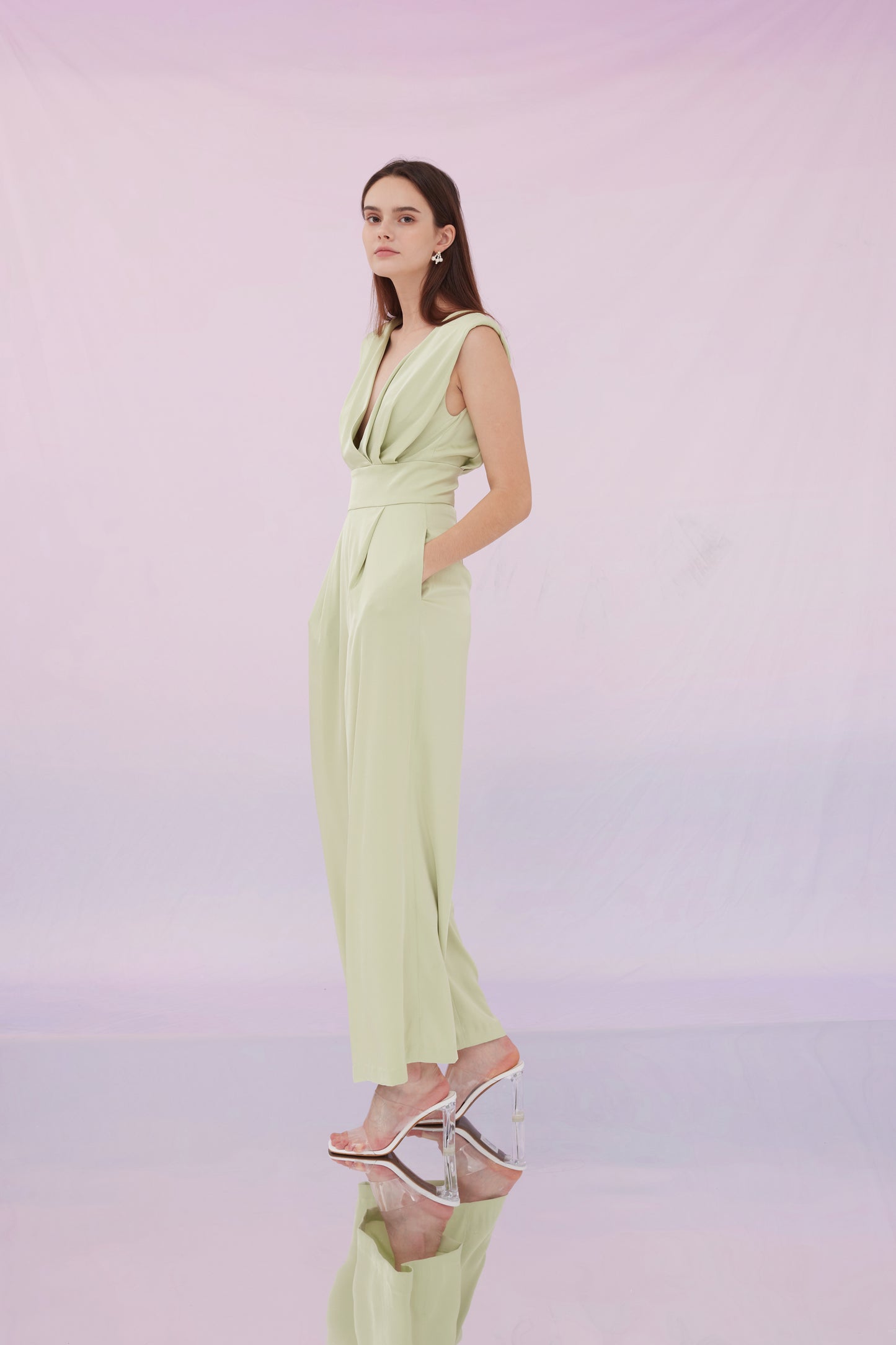 Gerda Jumpsuit Green