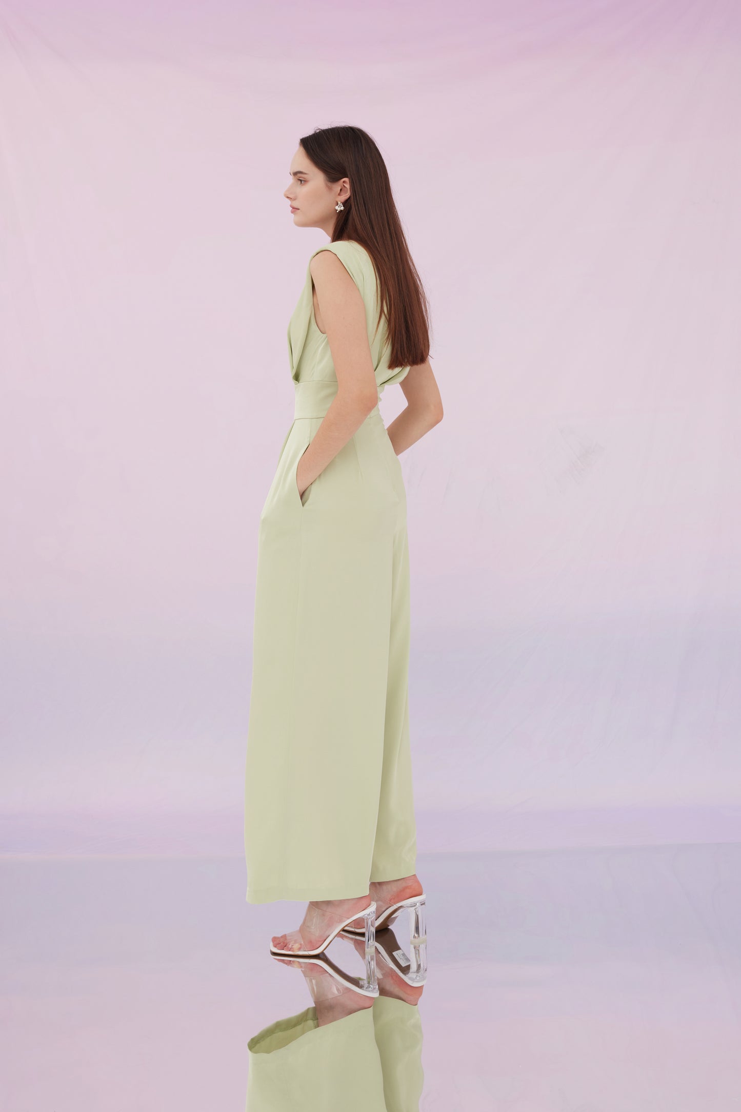 Gerda Jumpsuit Green