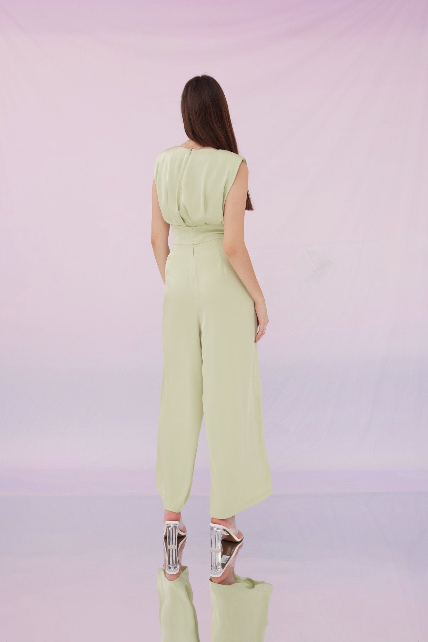 Gerda Jumpsuit Green - Nimisski