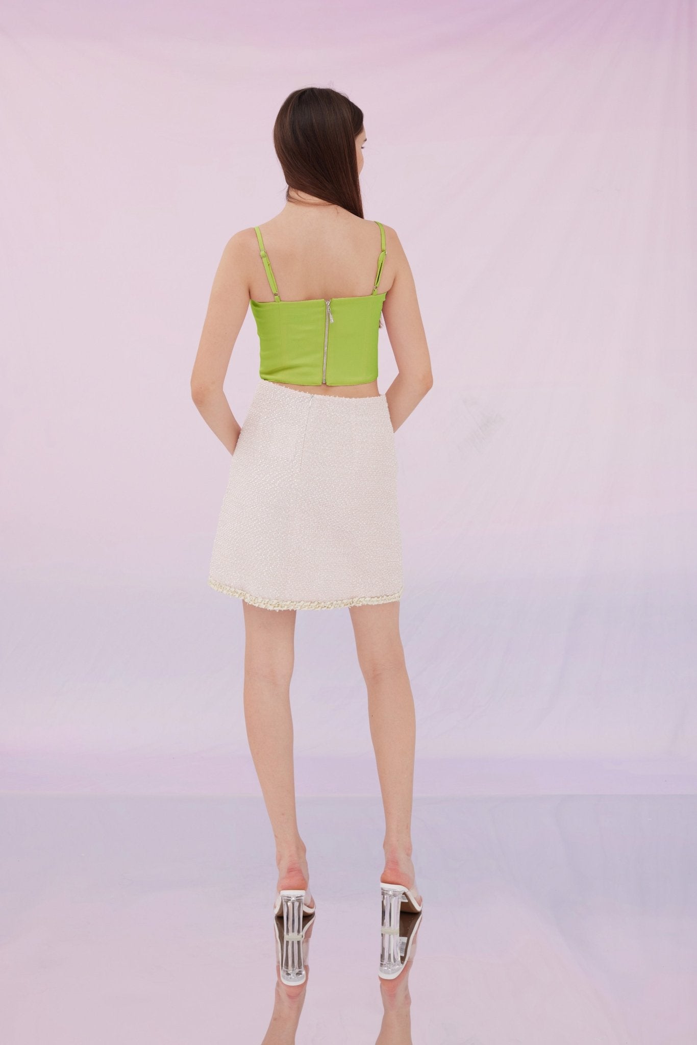 Jennifer Green Bustier Top - Nimisski