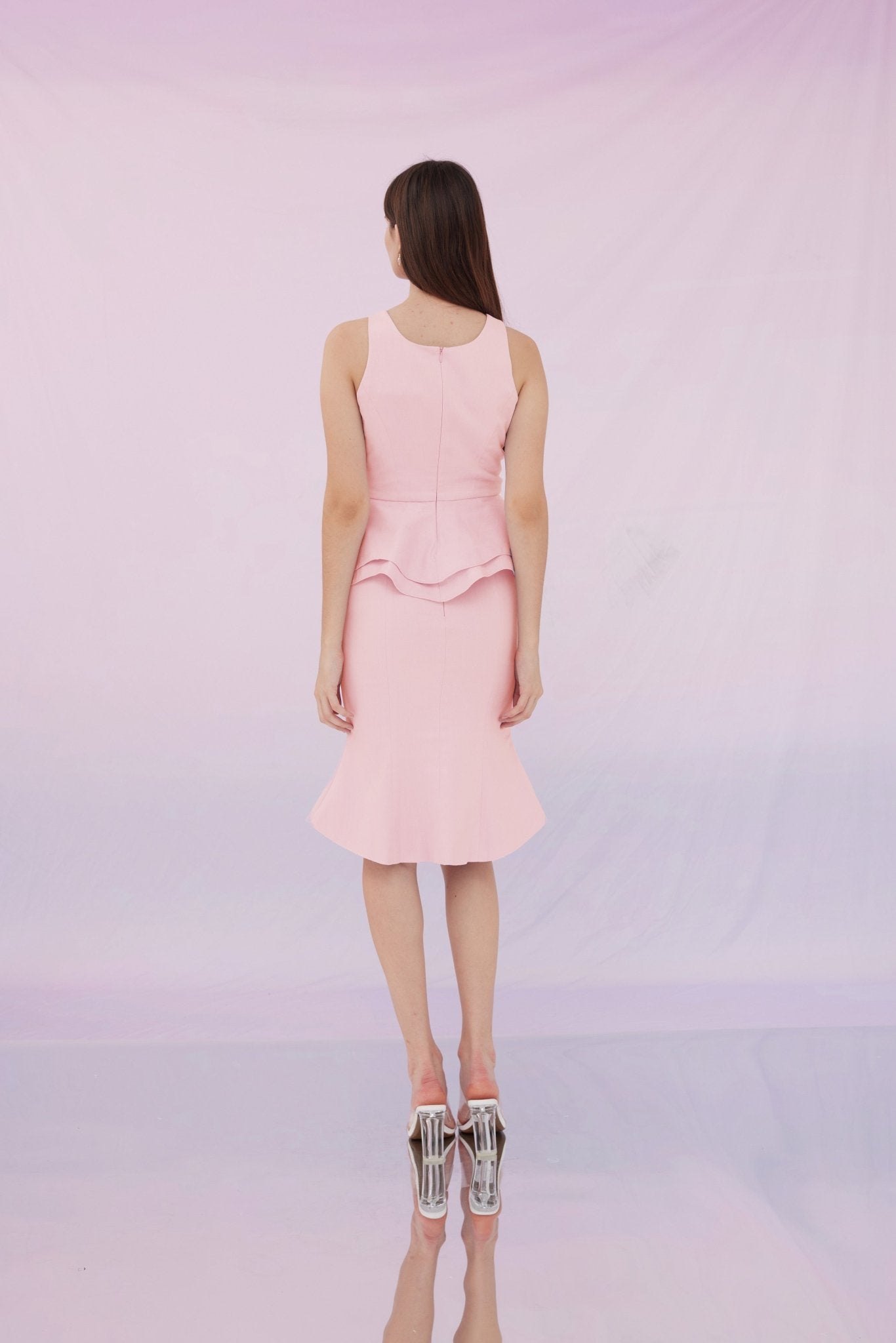 Frederika Pink Denim Top - Nimisski