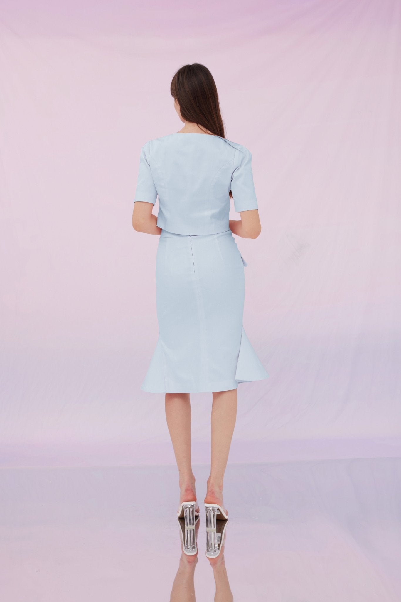 Gwin Skirt Blue Denim - Nimisski