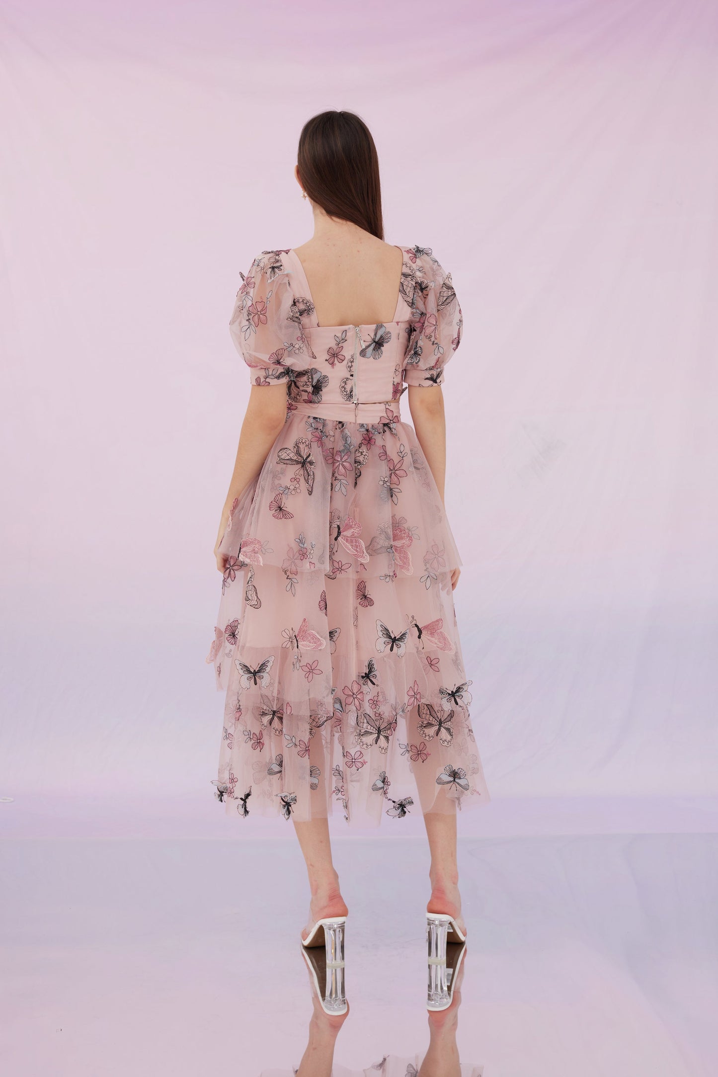 Finnley Pink Butterfly Skirt
