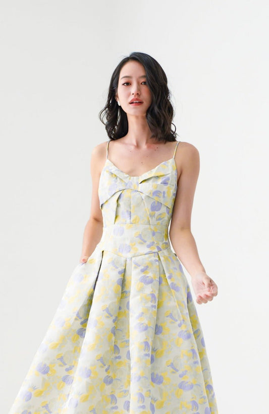 Erika Brocade Dress - Nimisski