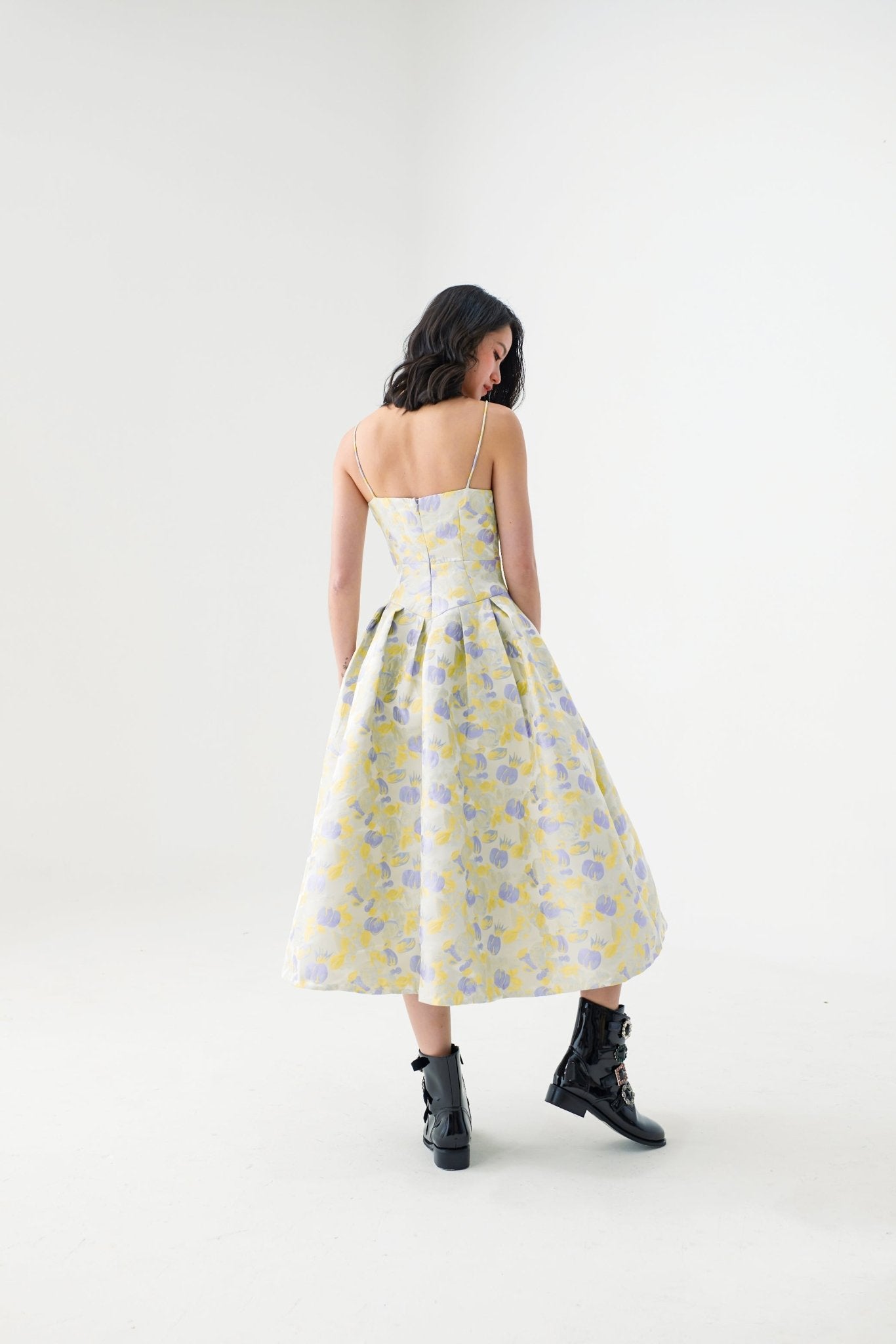 Erika Brocade Dress - Nimisski