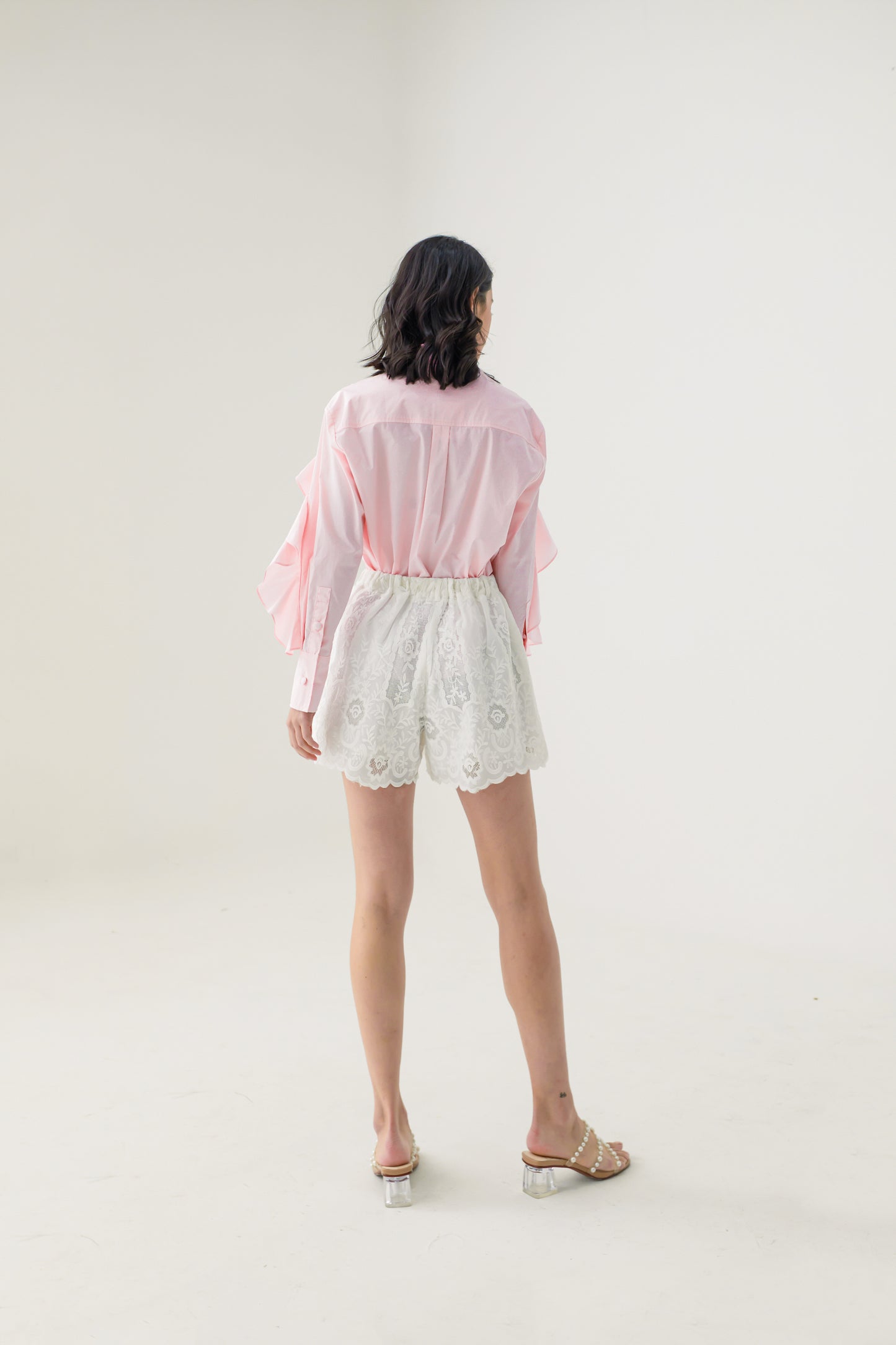 Eunice Pink Ruffles Top