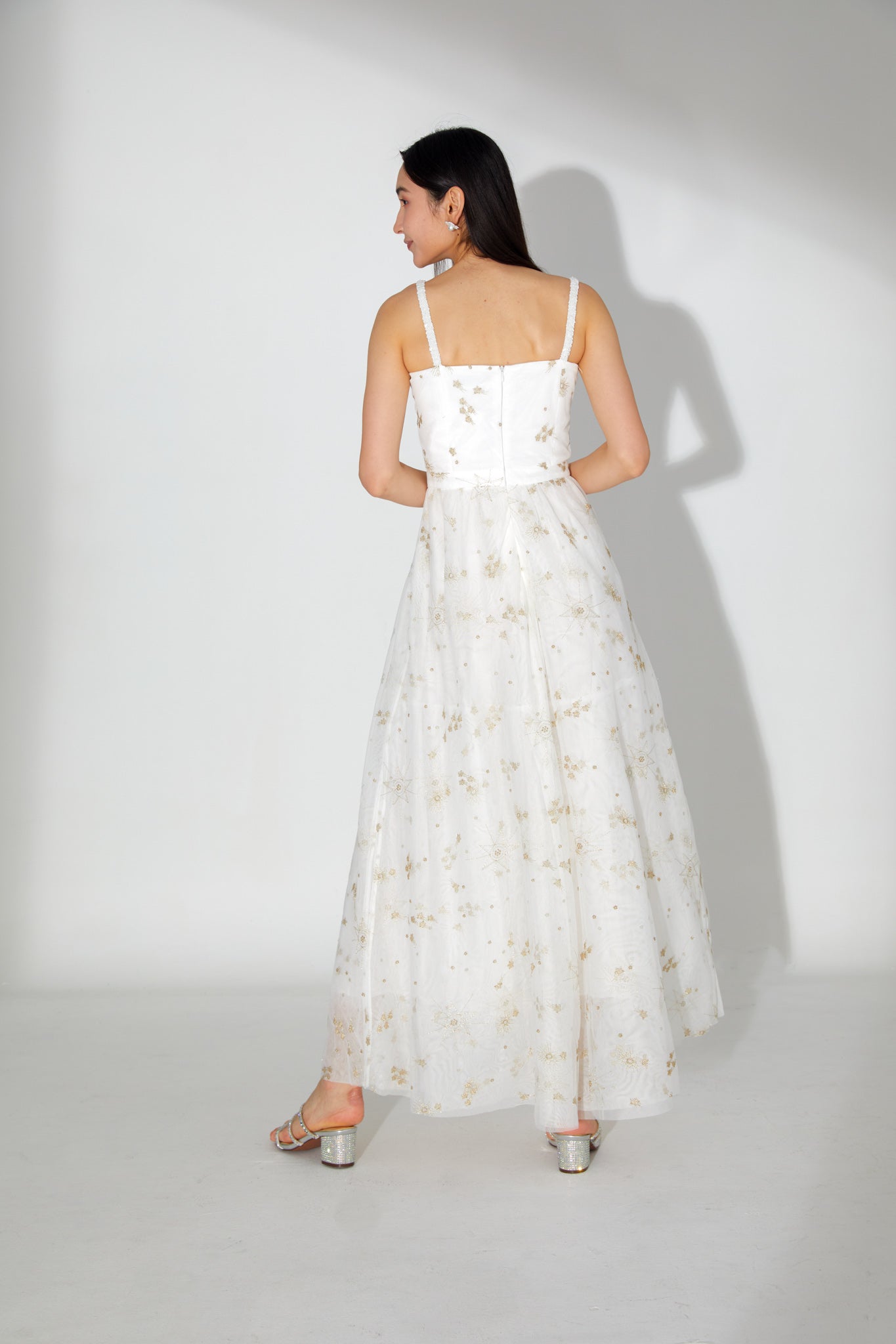 Freya Starry Tulle Maxi Dress