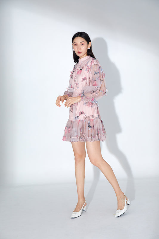 Gretel Tulle Babydoll Dress