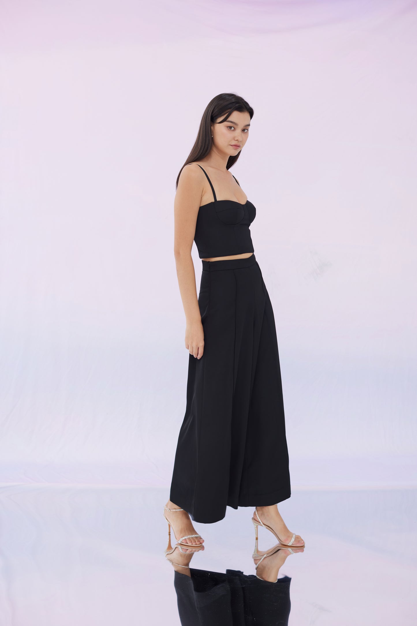 Jennifer Black Bustier Top