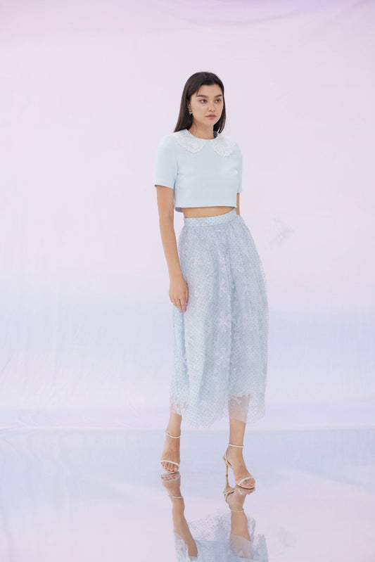 Felicita Blue Skirt - Nimisski